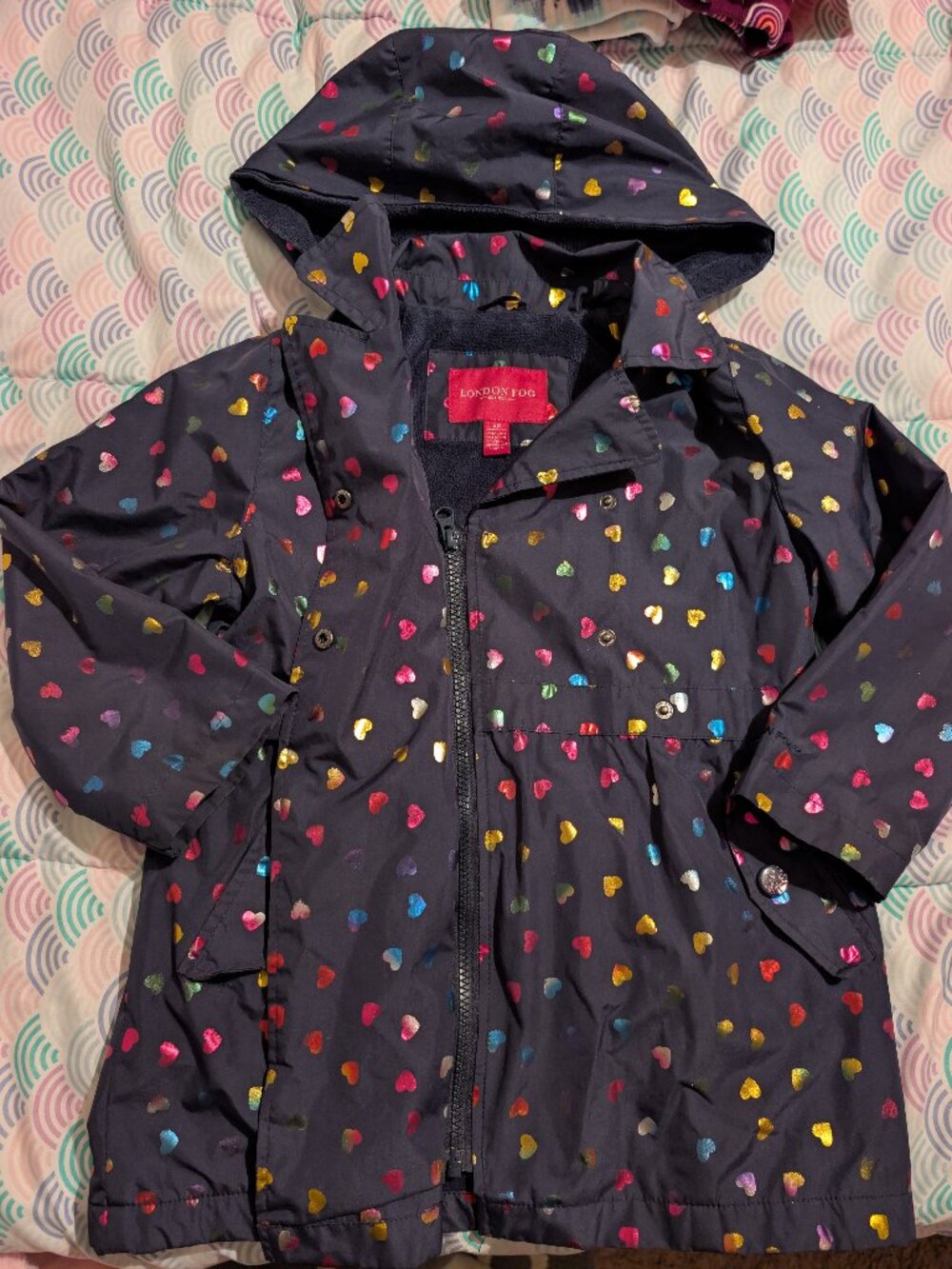 London Fog kids raincoat size 6x